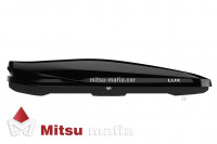 Бокс LUX IRBIS 206 черный металлик 470L на крышу Mitsubishi Outlander XL
